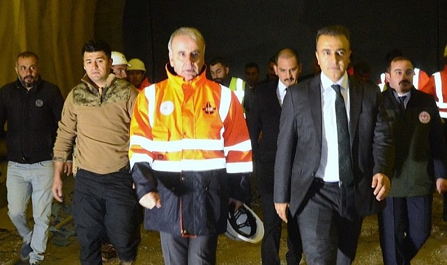 Aşık Şenlik tünelinde hareketlilik