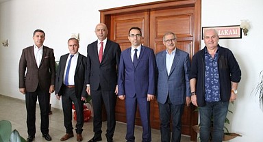 Başkan Şimdi, Beypazarı Kaymakamlığını ziyaret etti