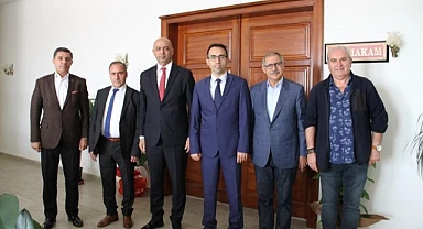 Başkan Şimdi, Beypazarı Kaymakamlığını ziyaret etti