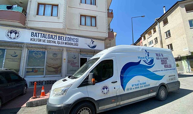 Battalgazi Belediyesi Hayır Çarşı'sından 300 bin aileye yardım
