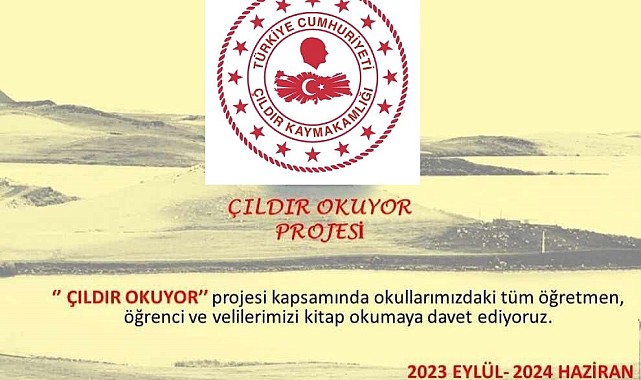 Çıldır'da kitap okuma projesi