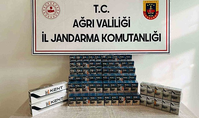 Çok sayıda kaçak sigara ele geçirildi