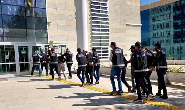 Elazığ polisinden operasyon: 5 gözaltı