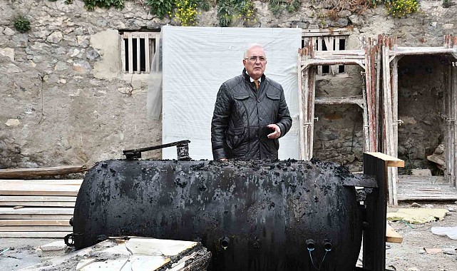 Ensar Öğüt'ün otel inşaatına ait su tanklarını yaktılar