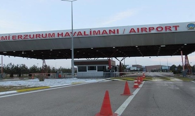 Erzurum'da bir ayda 653 uçuş ile 94 bin 314 kişi uçtu