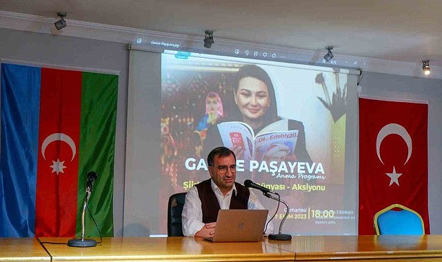 Ganire Paşayeva Erzurum'da anıldı