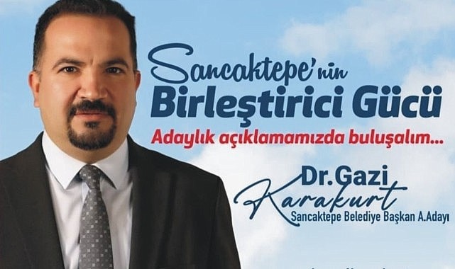 Gazi Karakurt, Sancaktepe Belediye Başkan aday adaylığını açıklayacak