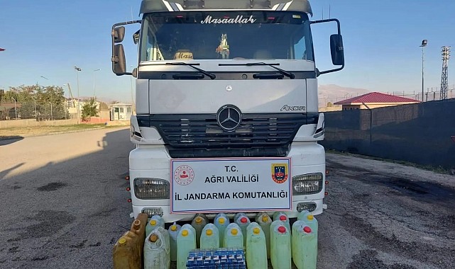 Kaçak akaryakıt ve kaçak sigara yakalandı