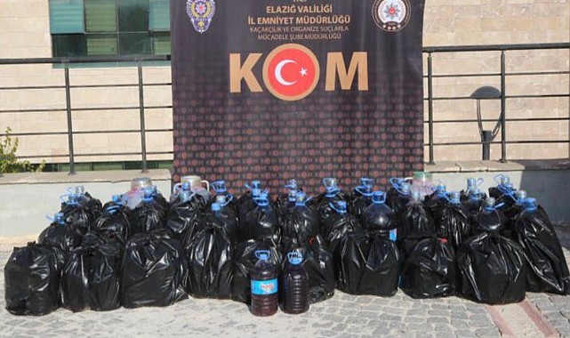 Kaçak içki operasyonu: 1 şüpheli yakalandı