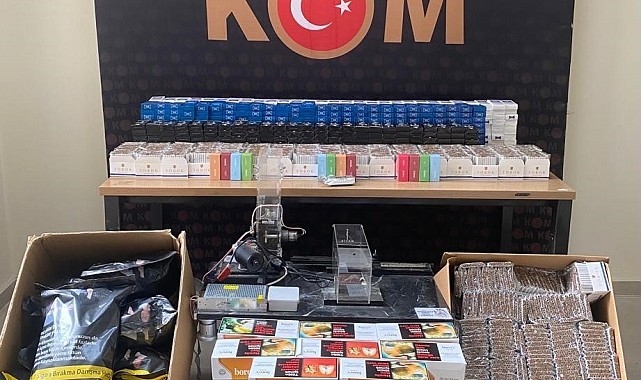 Kaçak sigara operasyonu