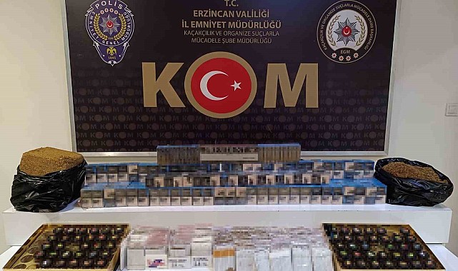 Kaçak tütün operasyonu