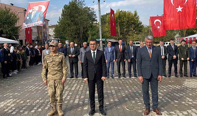 Kağızman'ın kurtuluş yıldönümü törenle kutlandı