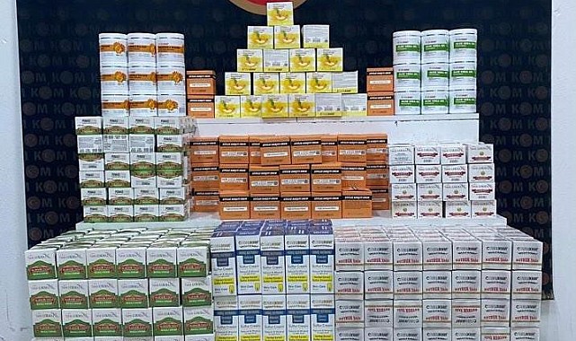2 milyon liralık cilt bakım kremi ele geçirildi