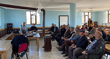 Köylülere tarım dersi verildi