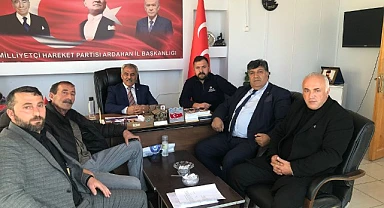 MHP’liler yerel seçim toplantısı için bir araya geldi