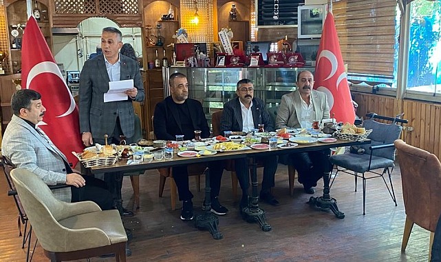 MHP teşkilatı kahvaltıda buluştu