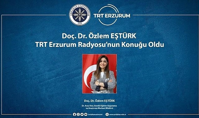 Müdür Eştürk, genç yaşam programına konuk oldu