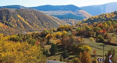 Posof'un sonbahar manzarası büyüledi