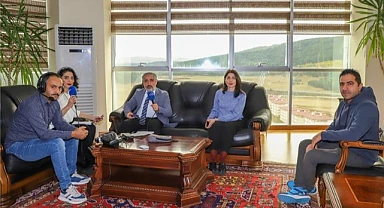 Rektör Biber, TRT Erzurum Radyosu’na Konuk oldu