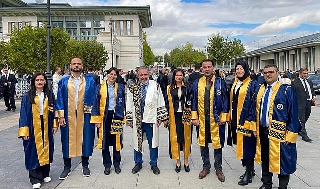 Rektör Biber yeni akademik yıl açılış törenine katıldı