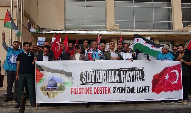 Sağlıkçılardan Filistin’e destek açıklaması