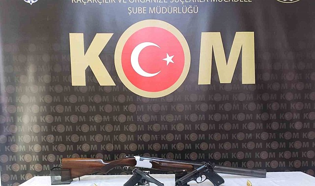 Silah kaçakçılığı operasyonu: 4 gözaltı