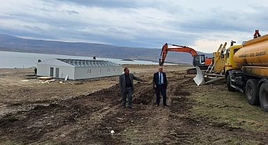 Tır parkı inşaatında incelemeler sürüyor