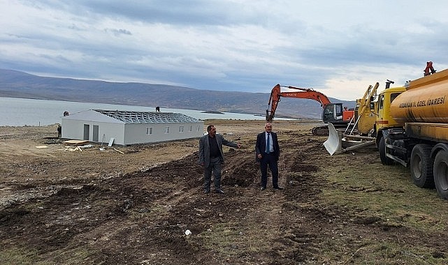 Tır parkı inşaatında incelemeler sürüyor