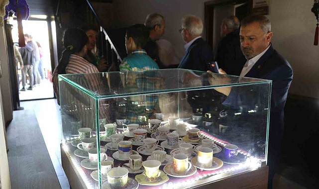 Türkiye'nin ilk 'Kahve Fincanı Müzesi' açıldı