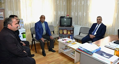 Vali Çiçek, Arıcılar Birliğini ziyaret etti