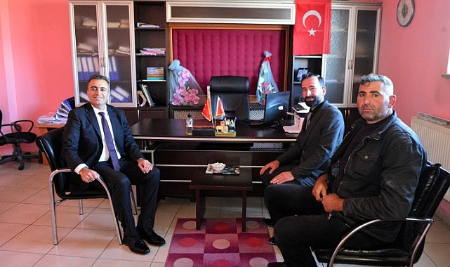 Vali Çiçek, Birlik Başkanı Gürbüz'e iade-i ziyarette bulundu