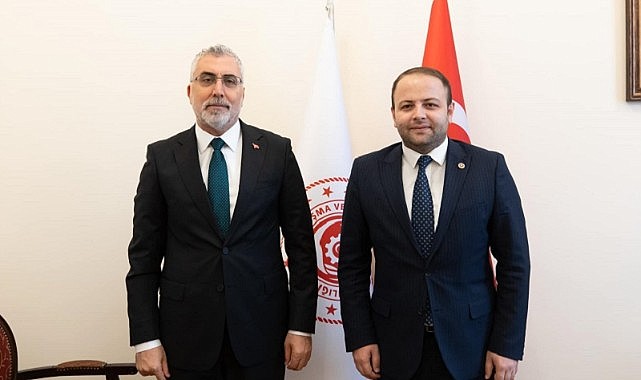 Vekil Koç, Çalışma Bakanı Işıkhan ile görüştü