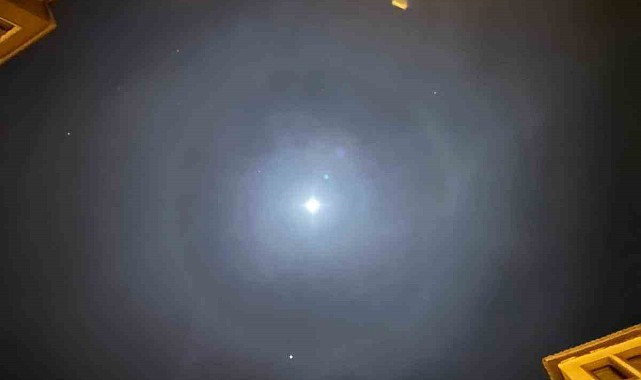 Yüksekova&#039;da ay halesi