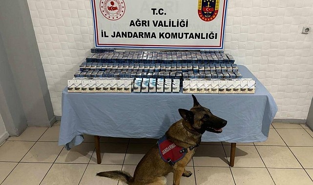 Ağrı'da kaçak elektronik ve paket sigara yakalandı