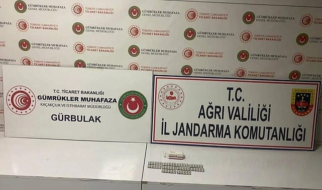Ağrı'da uyuşturucu madde geçirildi