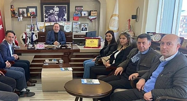 AK Parti merkez ilçe başkanı Aytaç Uluştaş STK’ları ziyaret etti