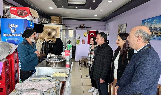AK Parti Merkez ilçe teşkilatı, esnaf ziyaretine çıktı