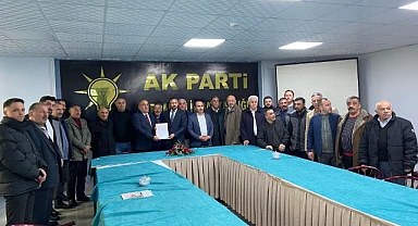 AK Partide seçimi kazanabilecek tek aday olarak gösterilen Nalbant, yarışa katıldı