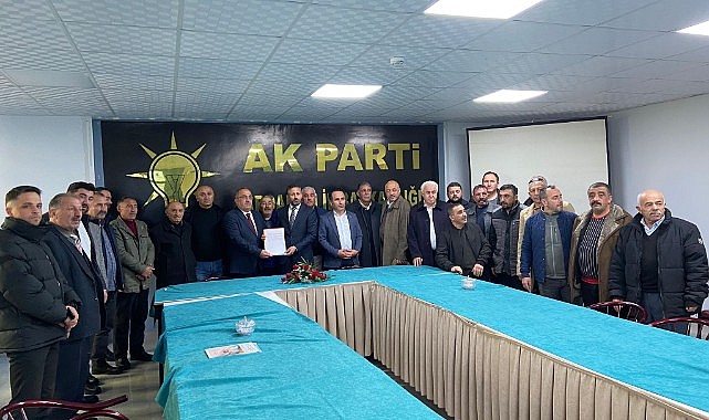 AK Partide seçimi kazanabilecek tek aday olarak gösterilen Nalbant, yarışa katıldı