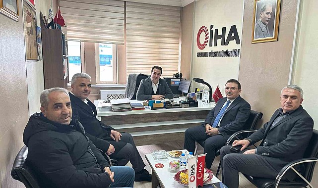 Altınok'tan İHA'ya ziyaret