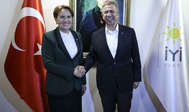 Ankara'da sürpriz görüşme! Mansur Yavaş, İYİ Parti lideri Akşener'i genel merkezde ziyaret edecek