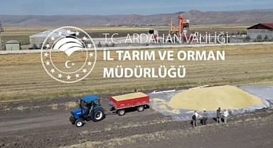 Ardahan'da 330 ton hububat teslimatı yapıldı