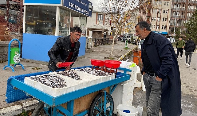 Ardahan'da tezgahlar balıkla doldu
