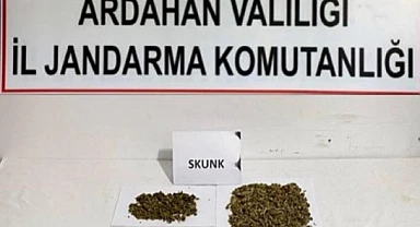 Ardahan’da uyuşturucu operasyonu