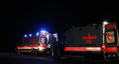 Ardahan’dan giden ambulans Oltu’da kaza yaptı