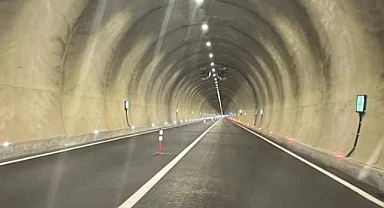 Aşık Şenlik Tüneli tek yönlü trafiğe açıldı