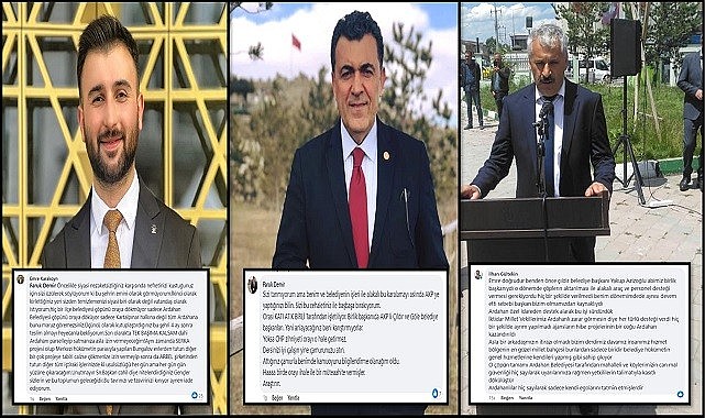 Başkanlar sosyal medyada atıştı