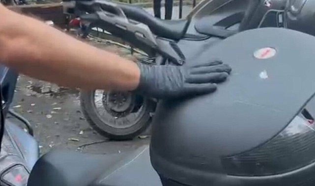 Beşiktaş'ta akılalmaz uyuşturucu zulası kamerada