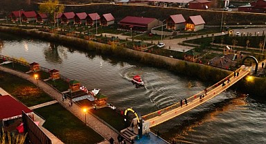 Bungalov evler tanıtıldı