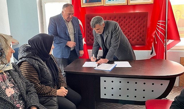CHP’nin Çıldır’daki ilk aday adayı Turgay Şirin oldu